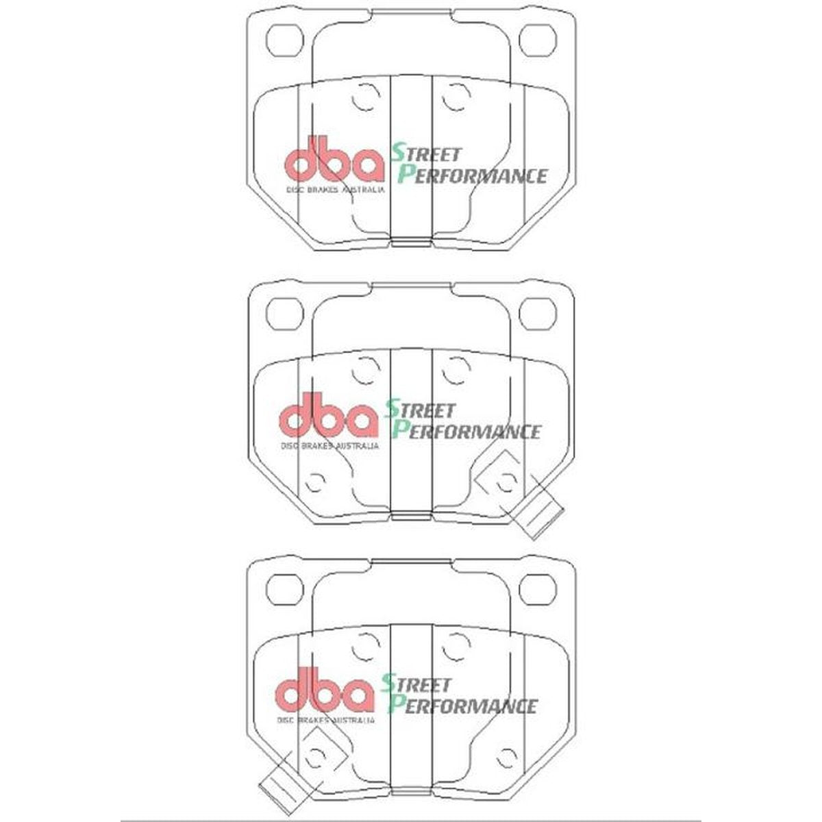 DBA Street Performance Brake Pad Set Rear DB1220SP