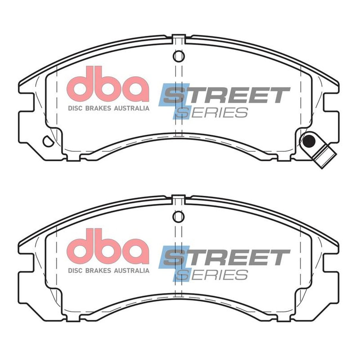 DBA Street Series Brake Pad Set Front DB1223SS