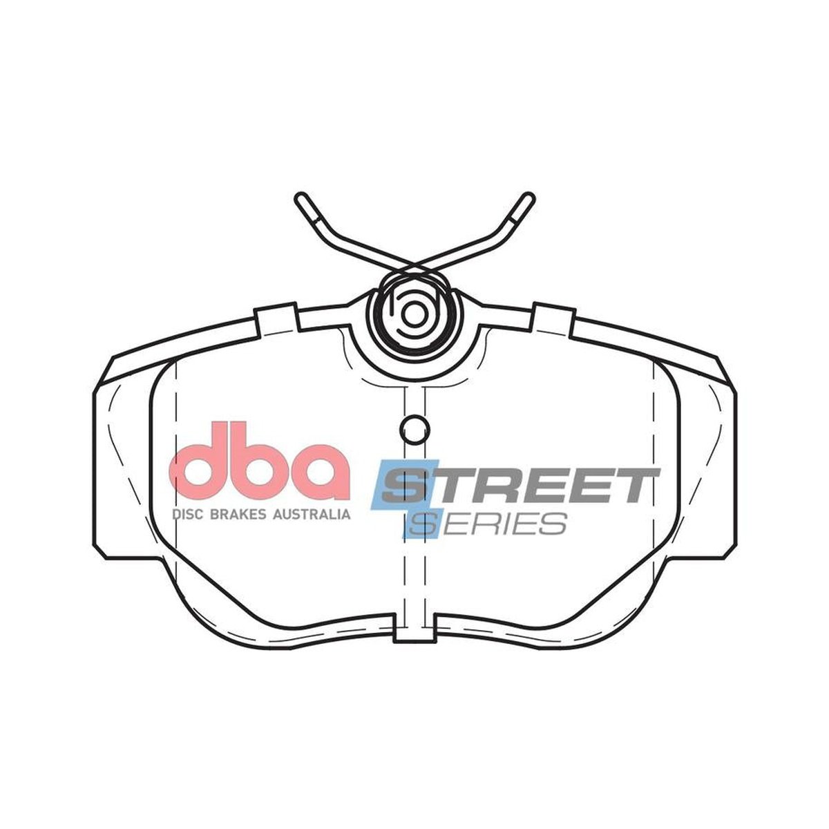 DBA Street Series Brake Pad Set Front DB1256SS