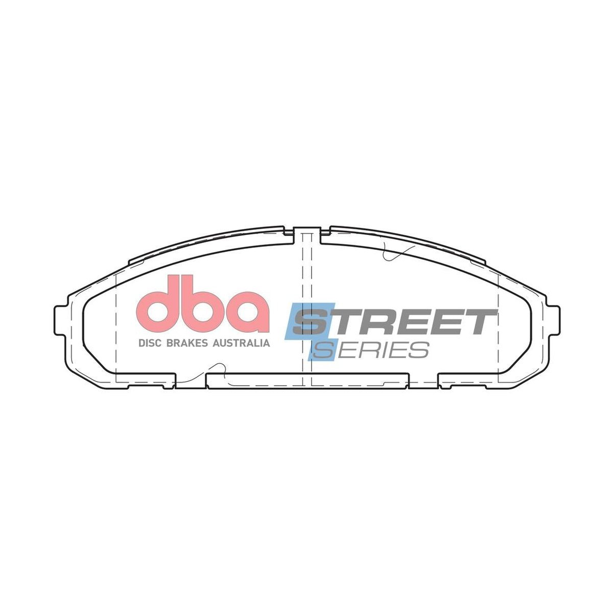 DBA Street Series Brake Pad Set Front DB1257SS