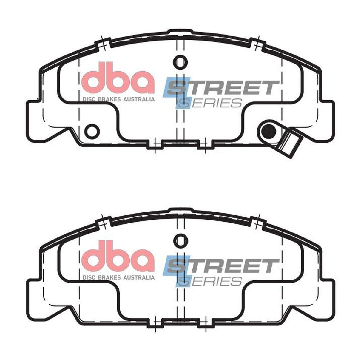 DBA Street Series Brake Pad Set Front DB1259SS