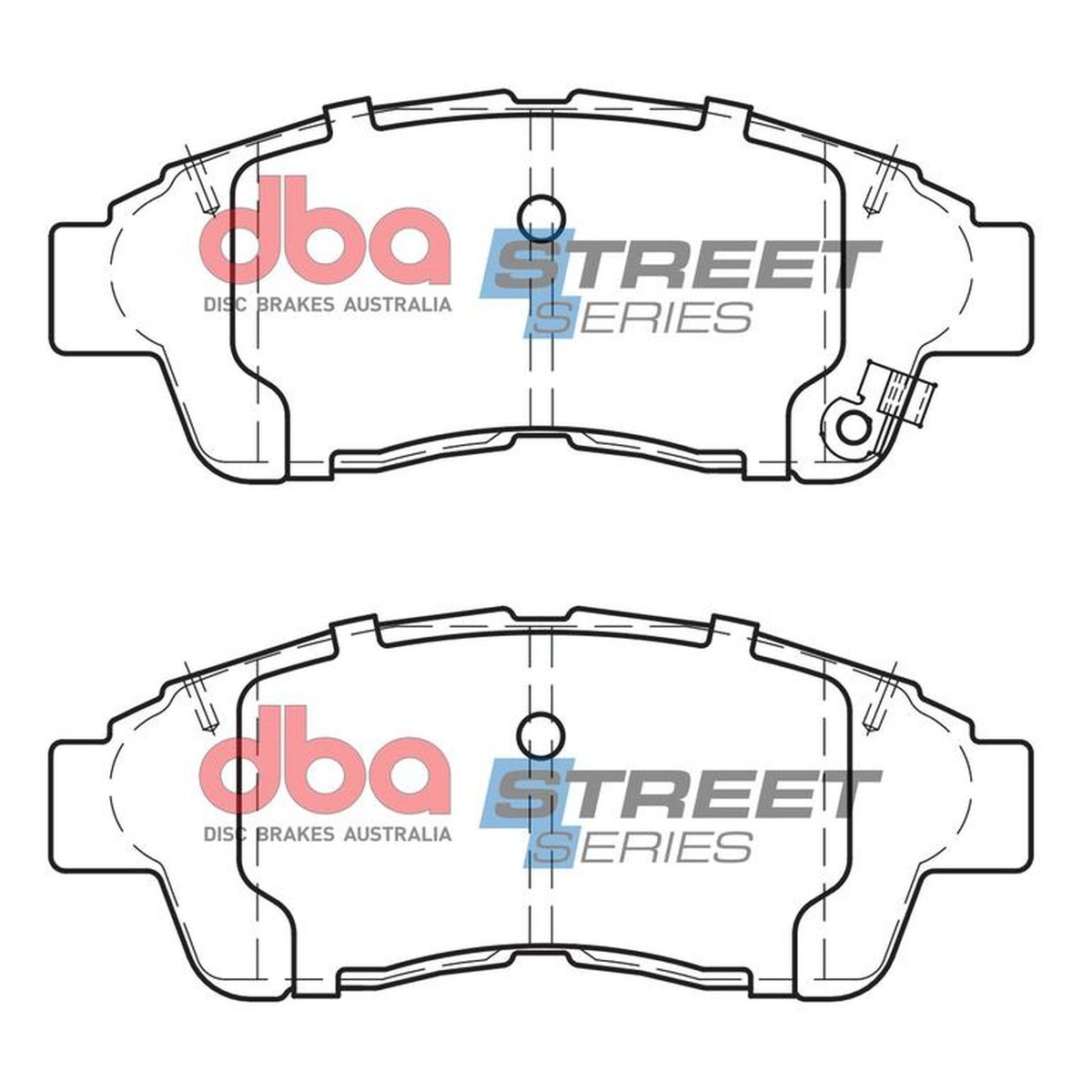 DBA Street Series Brake Pad Set Front DB1267SS