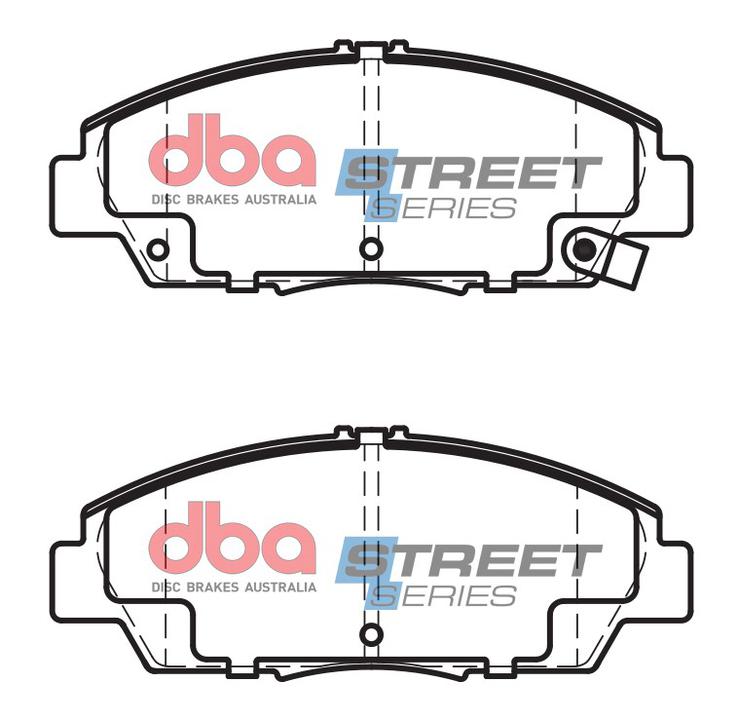 DBA Street Series Brake Pad Set Front DB1268SS