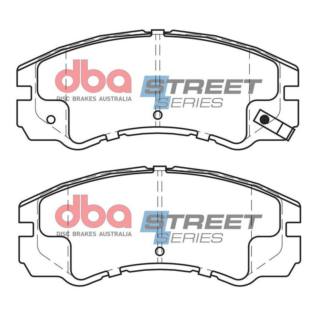 DBA Street Series Brake Pad Set Front DB1270SS