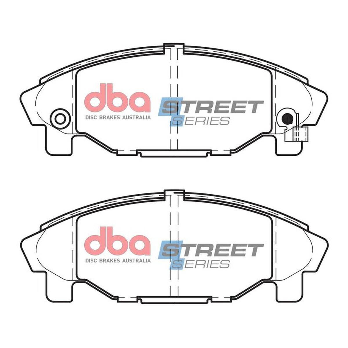 DBA Street Series Brake Pad Set Front DB1271SS