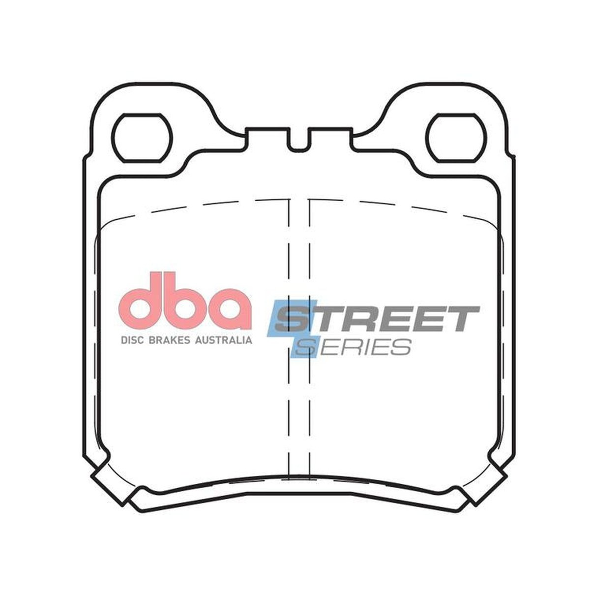 DBA Street Series Brake Pad Set Rear DB1273SS