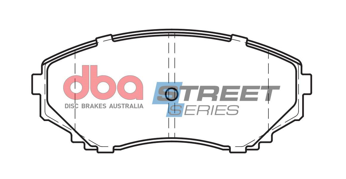 DBA Street Series Brake Pad Set Front DB1274SS