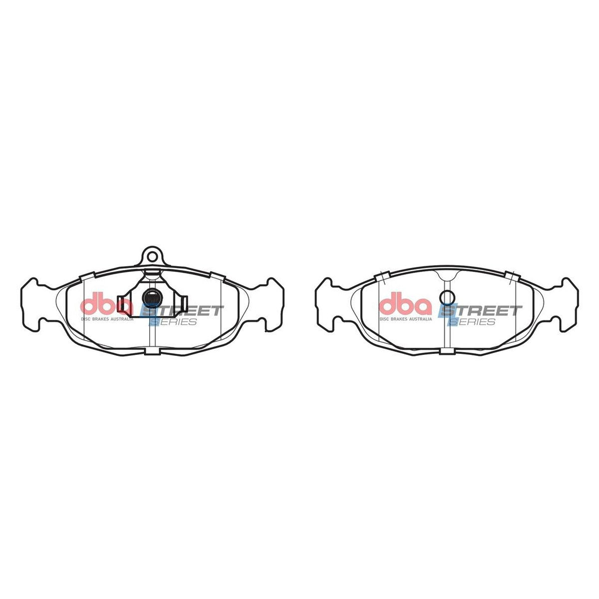 DBA Street Series Brake Pad Set Front DB1275SS