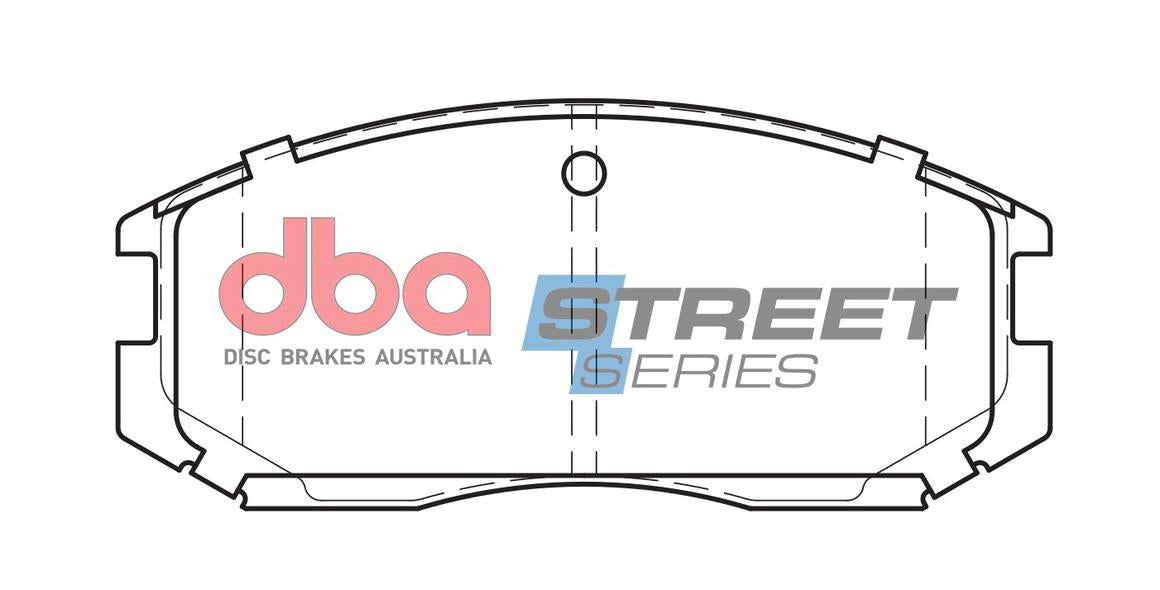 DBA Street Series Brake Pad Set Front DB1277SS