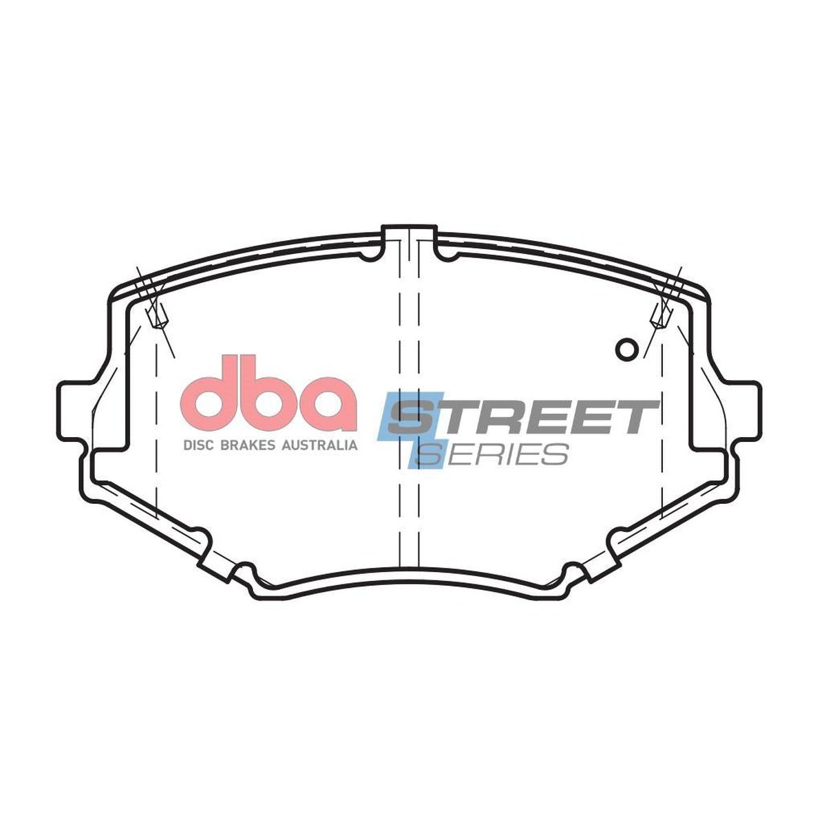 DBA Street Series Brake Pad Set Front DB1282SS