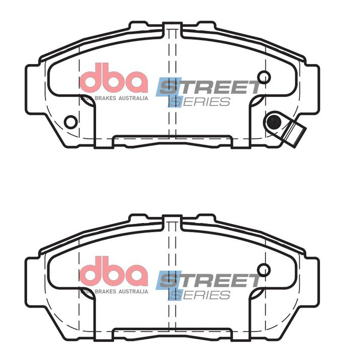 DBA Street Series Brake Pad Set Front DB1292SS