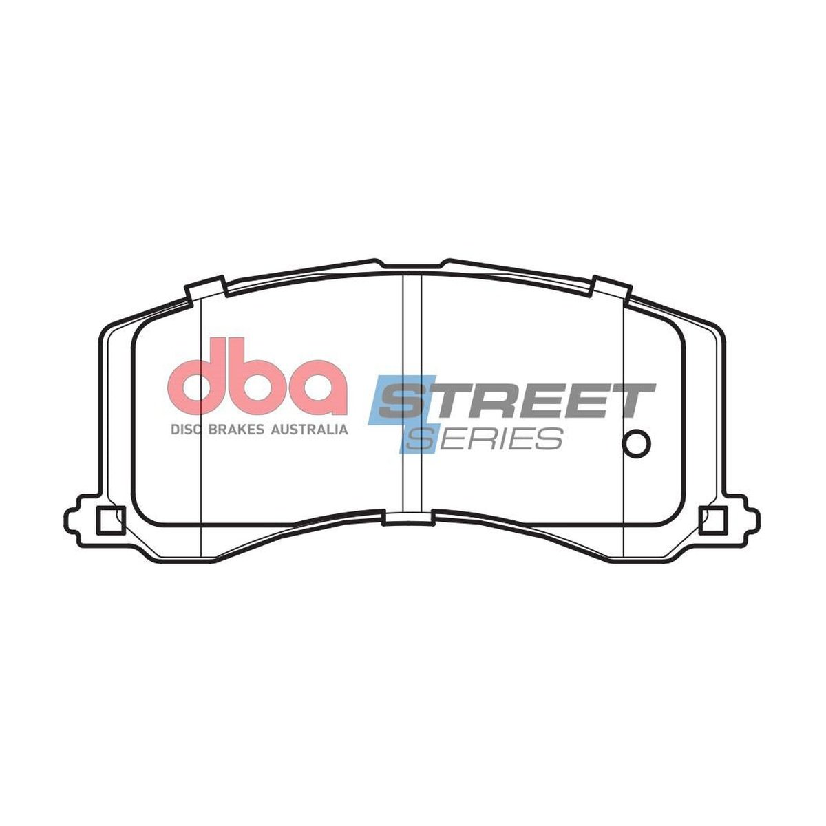 DBA Street Series Brake Pad Set Front DB1304SS