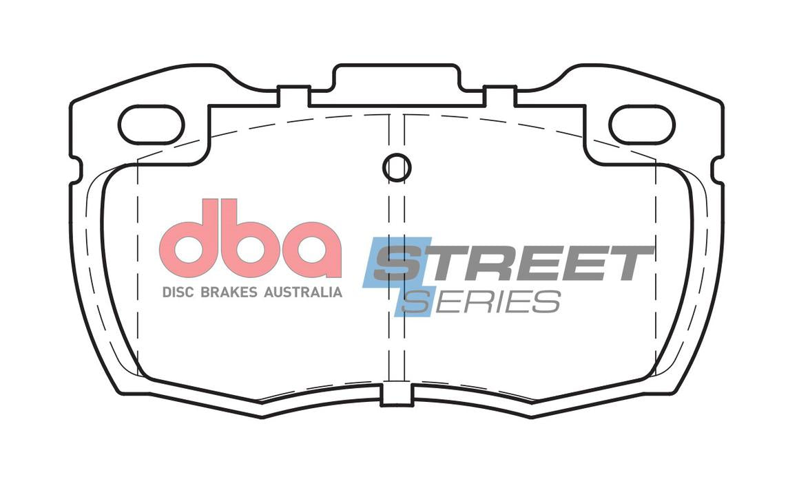 DBA Street Series Brake Pad Set Front DB1305SS