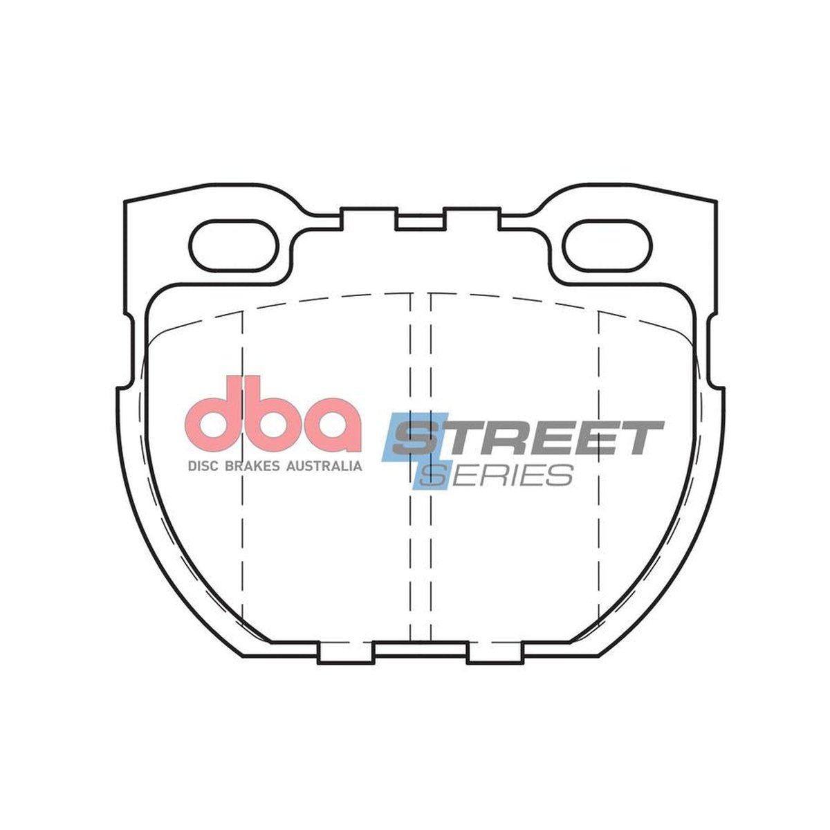 DBA Street Series Brake Pad Set Rear DB1306SS