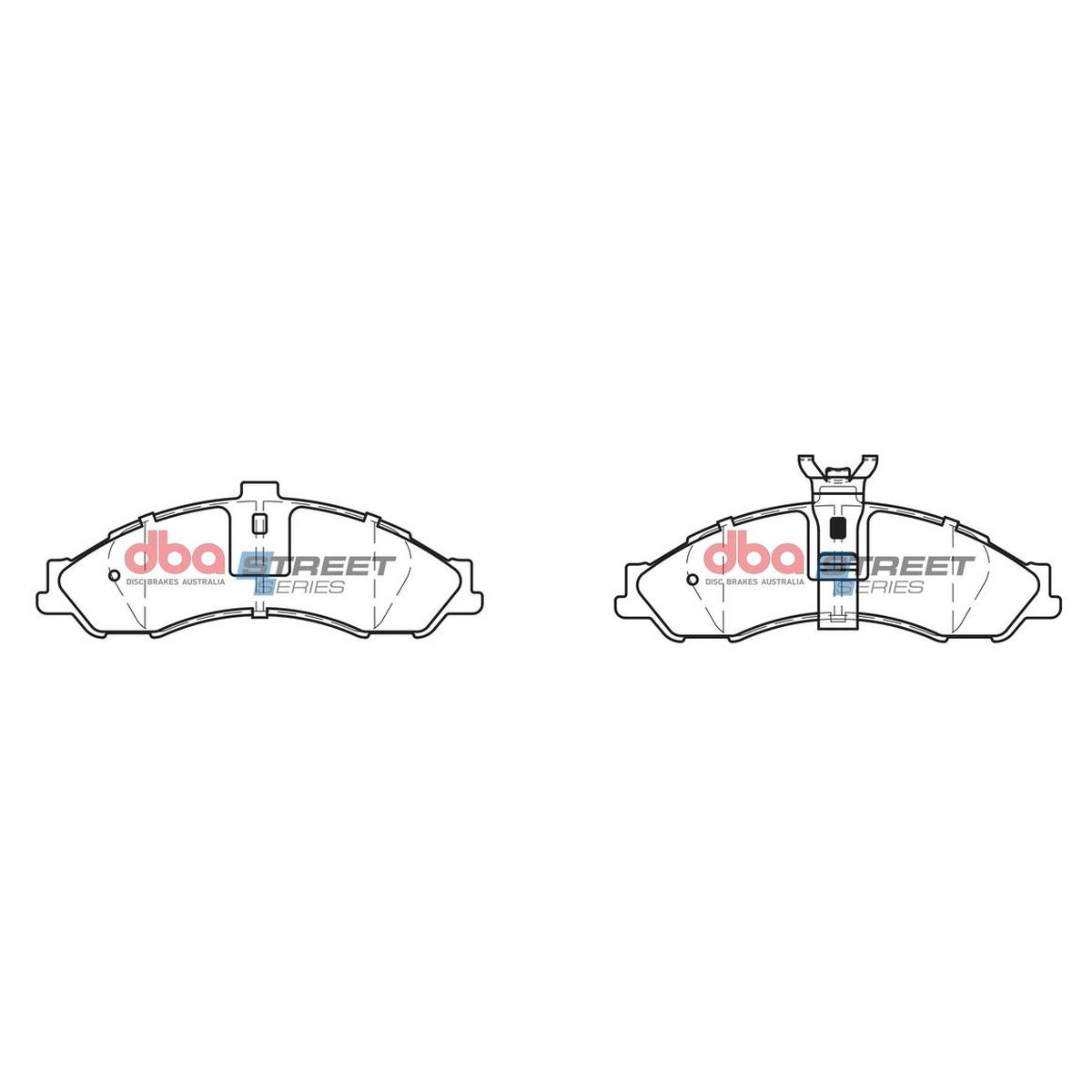 DBA Street Series Brake Pad Set Front DB1331SS