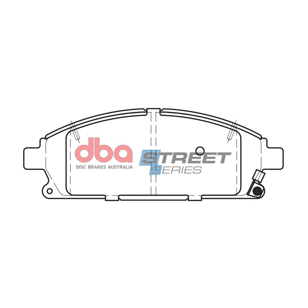 DBA Street Series Brake Pad Set Front DB1333SS