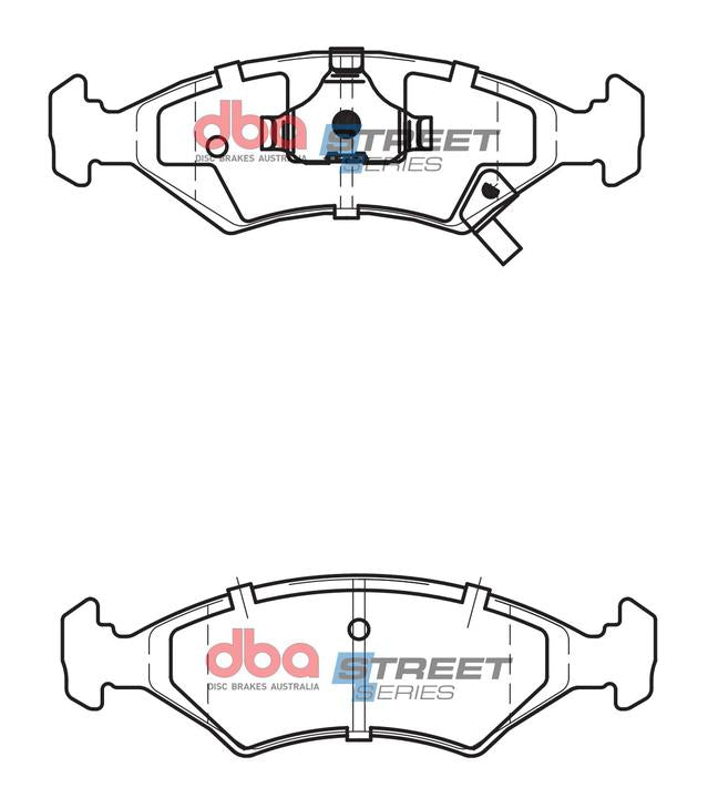 DBA Street Series Brake Pad Set Front DB1335SS