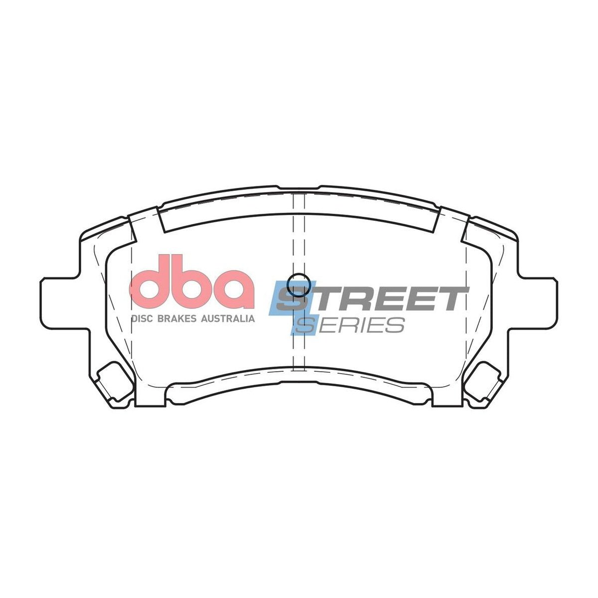 DBA Street Series Brake Pad Set Front DB1342SS