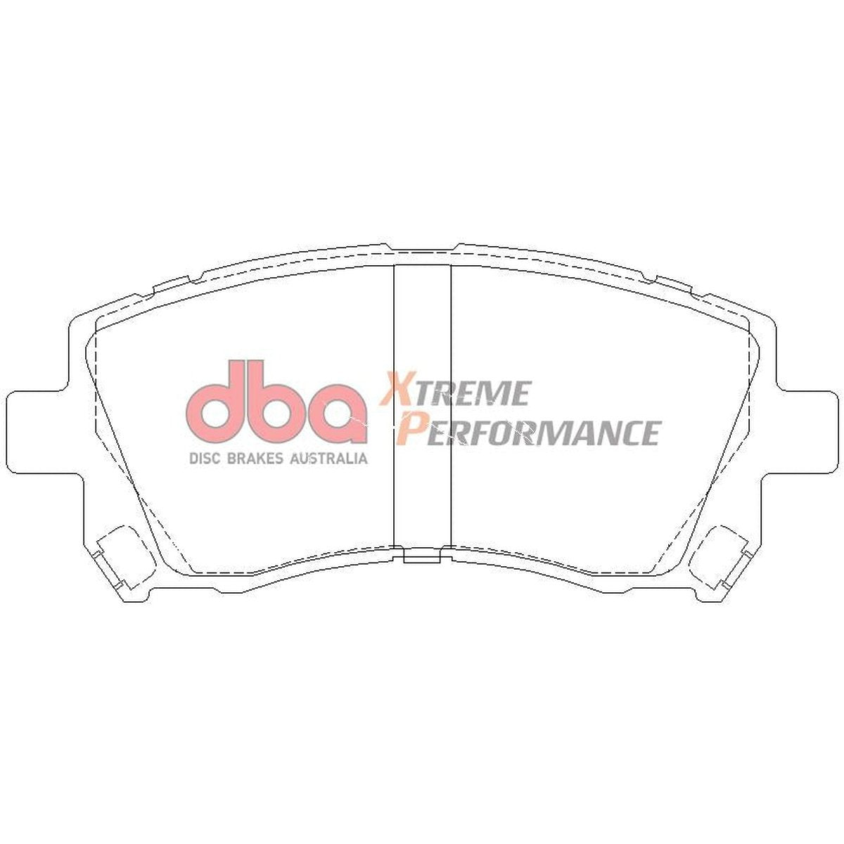 DBA Xtreme Performance Brake Pad Set Front DB1342XP