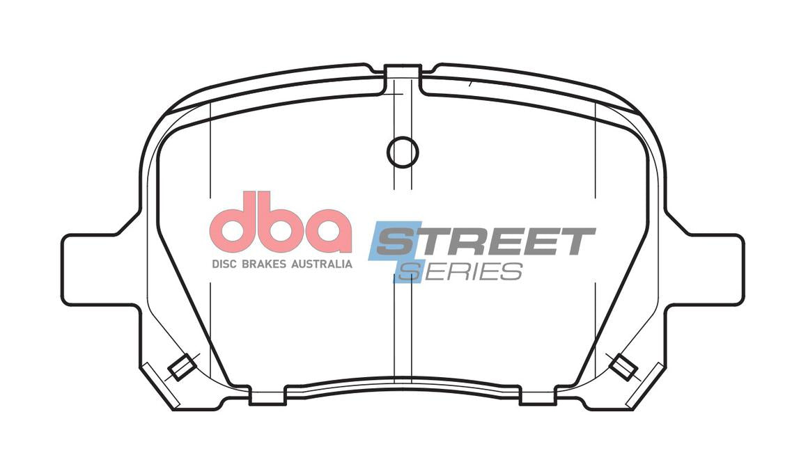 DBA Street Series Brake Pad Set Front DB1345SS