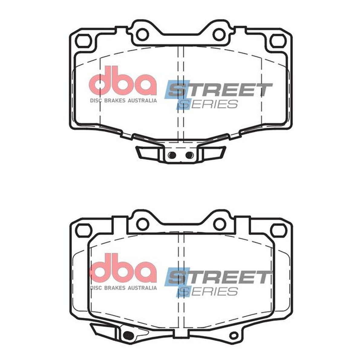 DBA Street Series Brake Pad Set Front DB1346SS