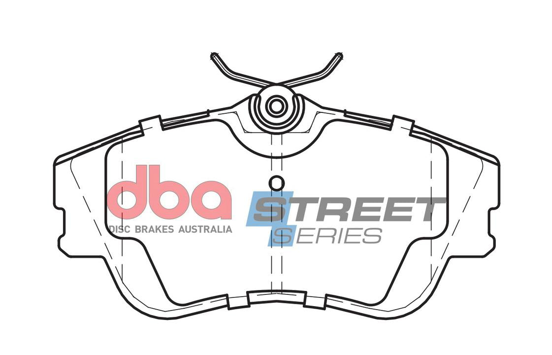 DBA Street Series Brake Pad Set Front DB1349SS