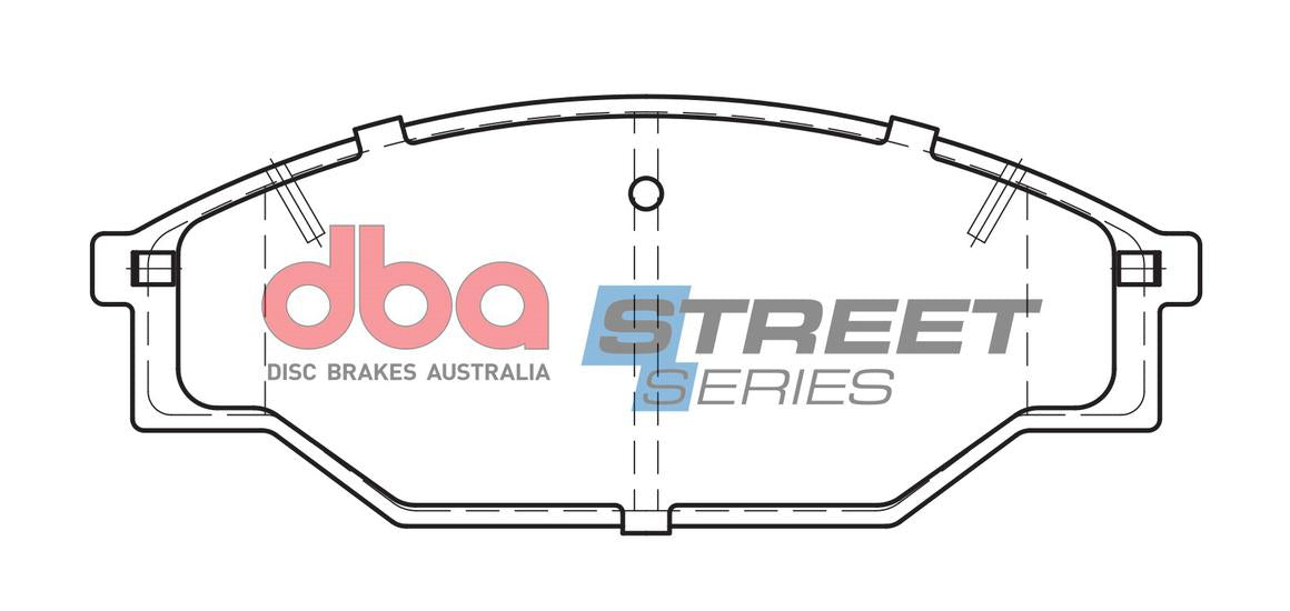 DBA Street Series Brake Pad Set Front DB1350SS