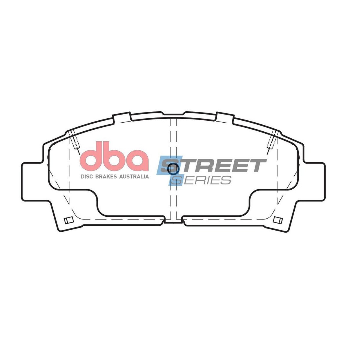 DBA Street Series Brake Pad Set Front DB1352SS