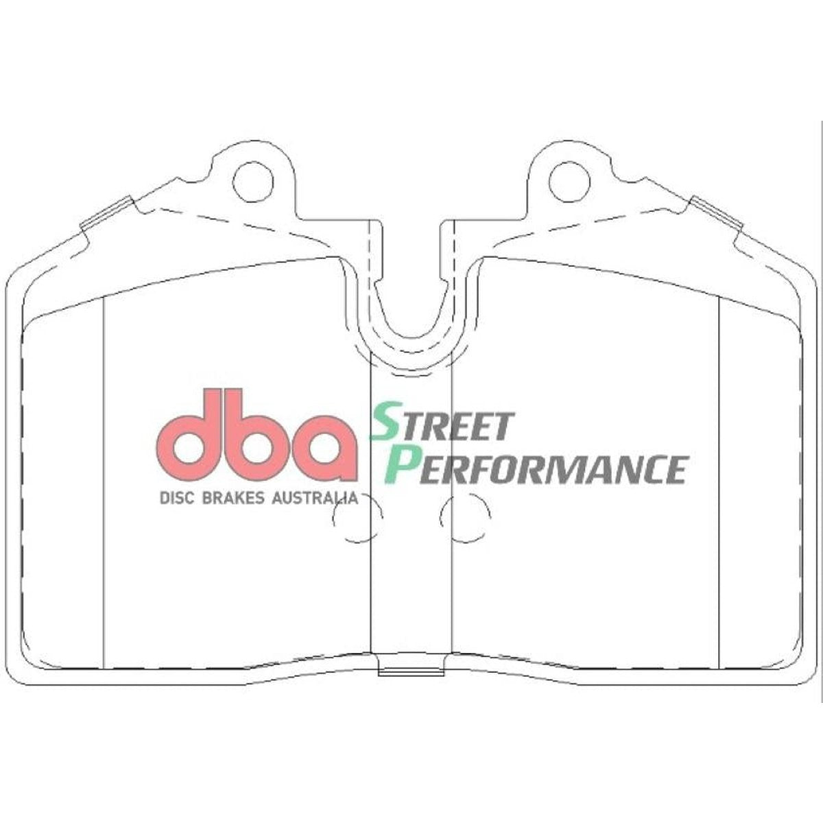 DBA Street Performance Brake Pad Set Rear DB1356SP