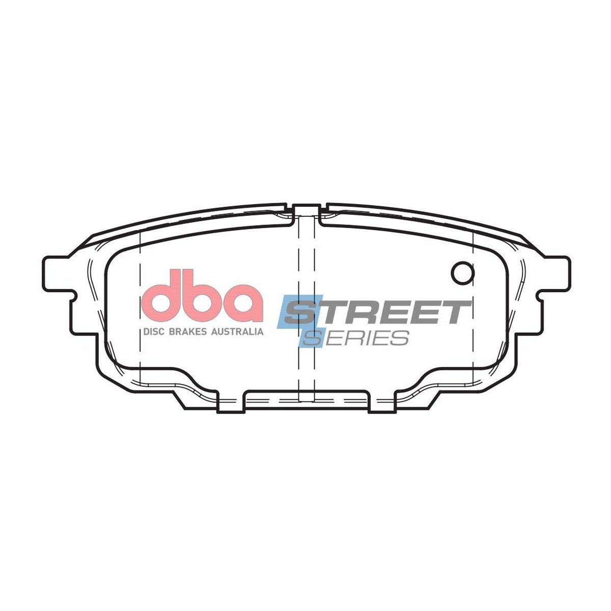 DBA Street Series Brake Pad Set Rear DB1359SS