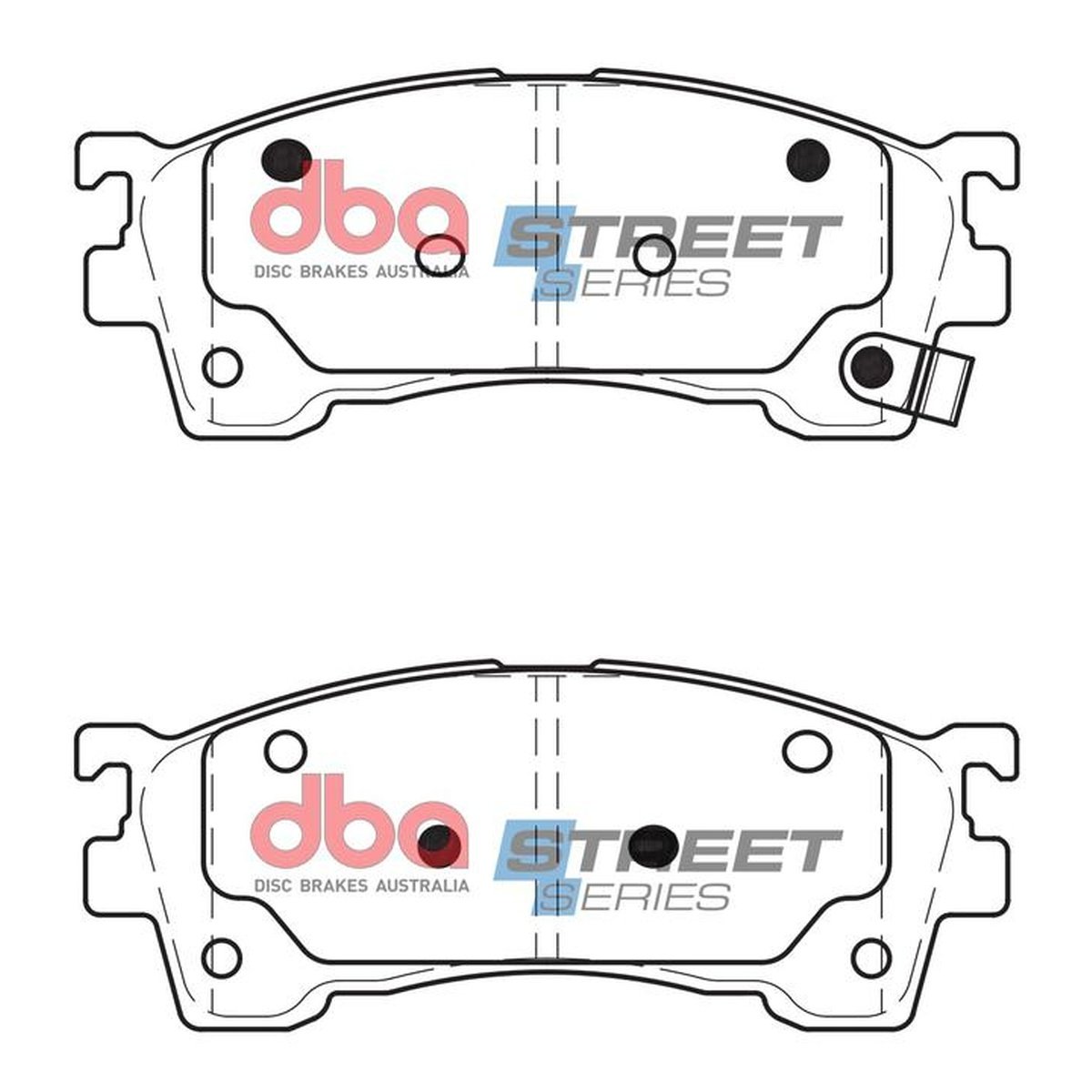 DBA Street Series Brake Pad Set Front DB1362SS