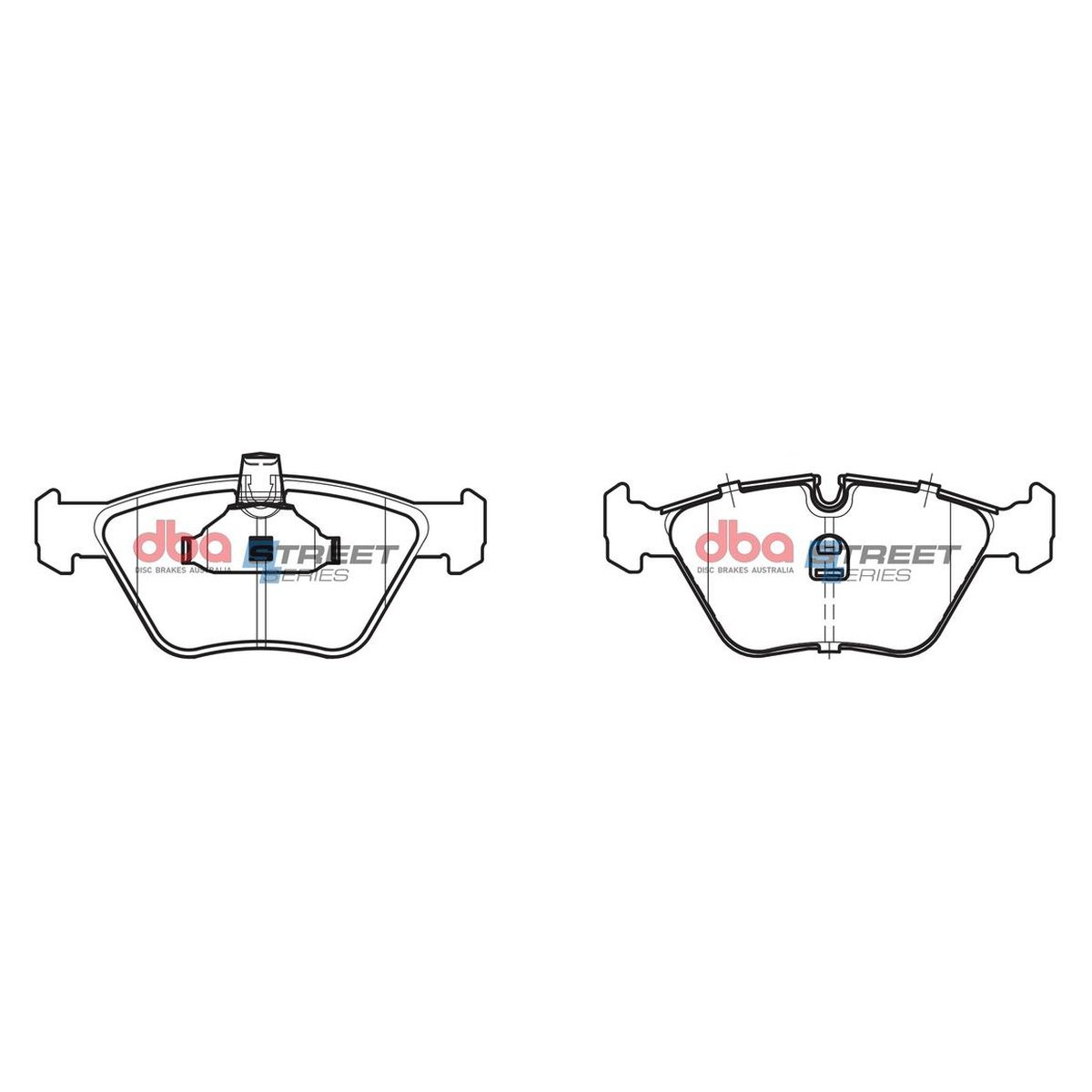 DBA Street Series Brake Pad Set Front DB1364SS