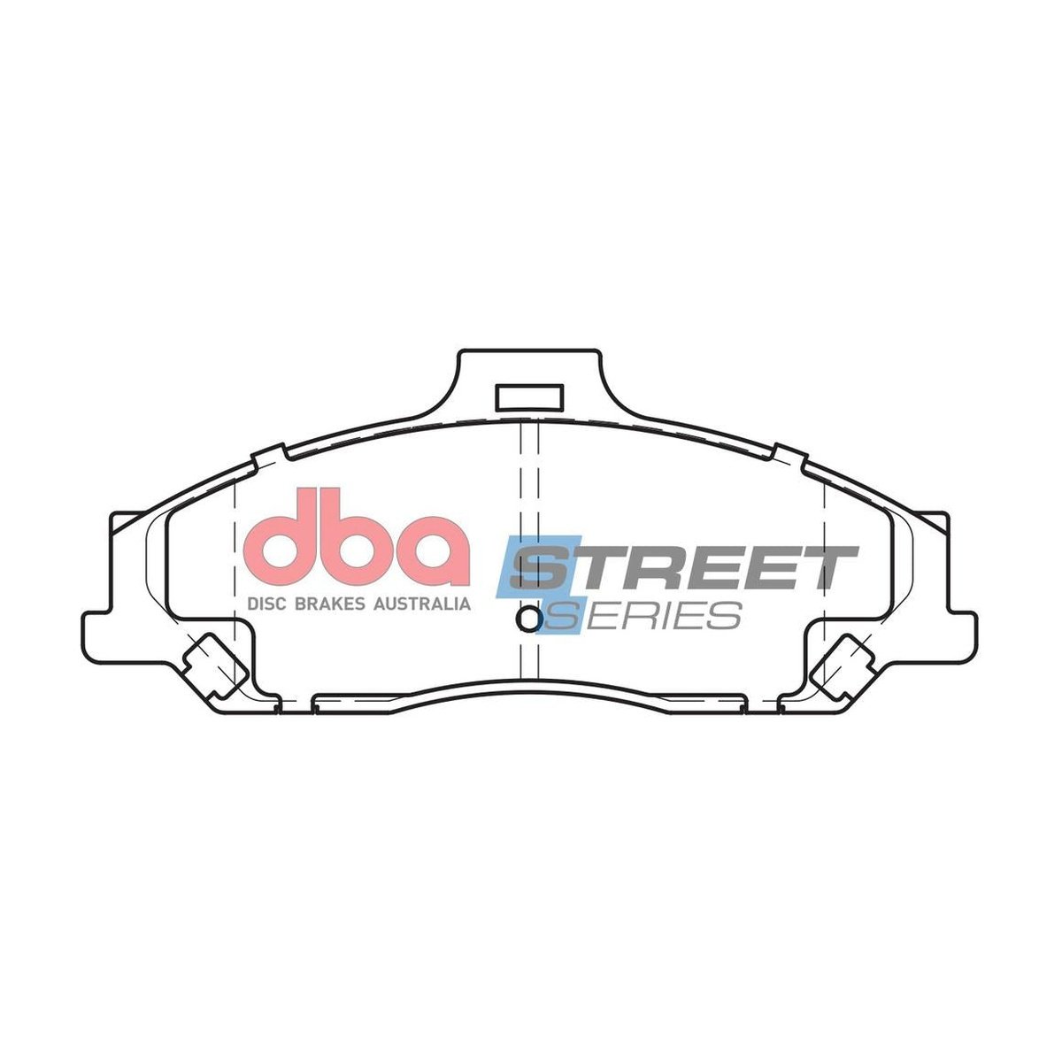 DBA Street Series Brake Pad Set Front DB1366SS