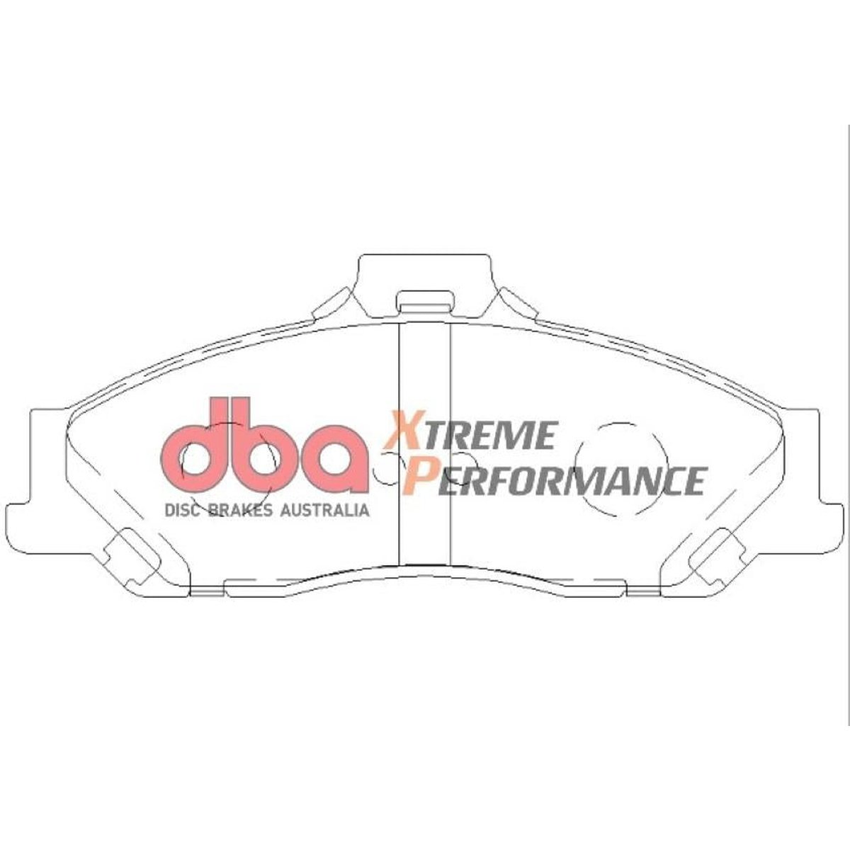 DBA Xtreme Performance Brake Pad Set Front DB1366XP