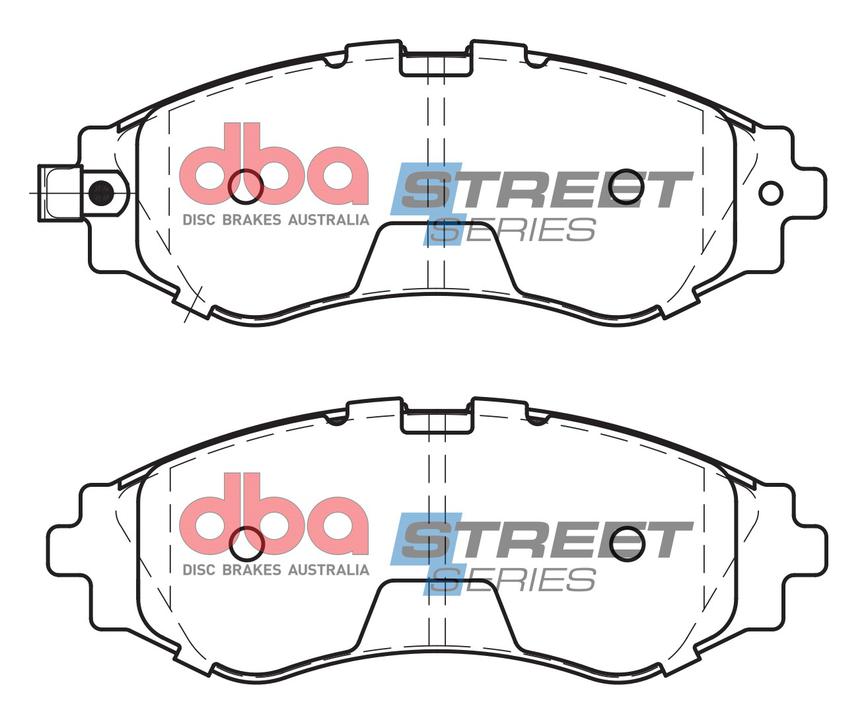DBA Street Series Brake Pad Set Front DB1370SS