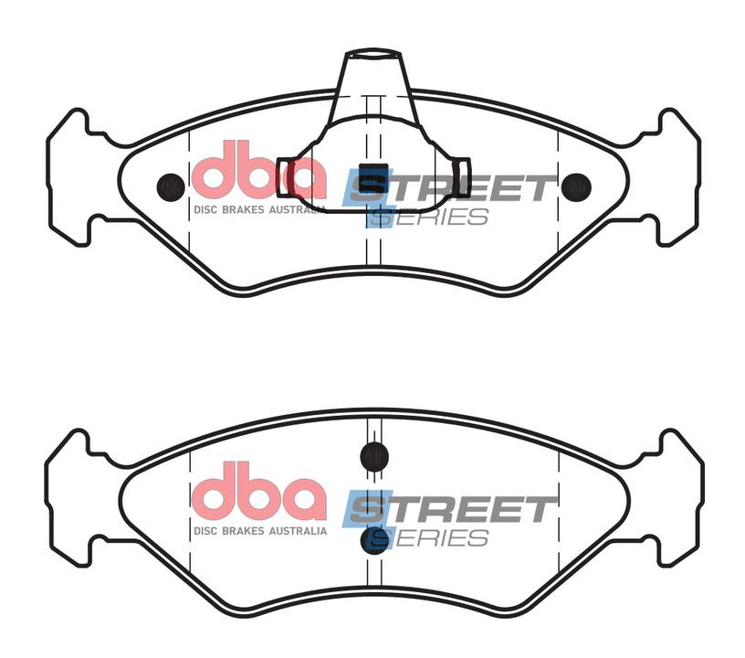 DBA Street Series Brake Pad Set Front DB1373SS