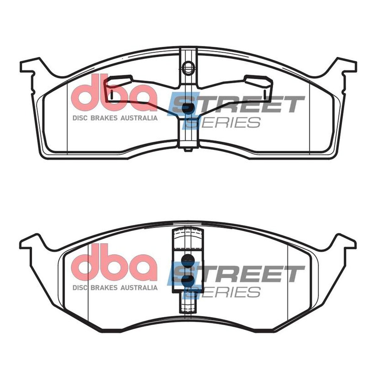DBA Street Series Brake Pad Set Front DB1374SS
