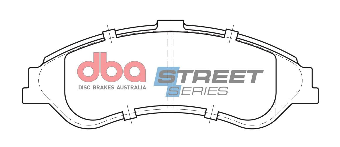DBA Street Series Brake Pad Set Front DB1375SS