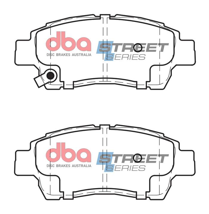 DBA Street Series Brake Pad Set Front DB1378SS
