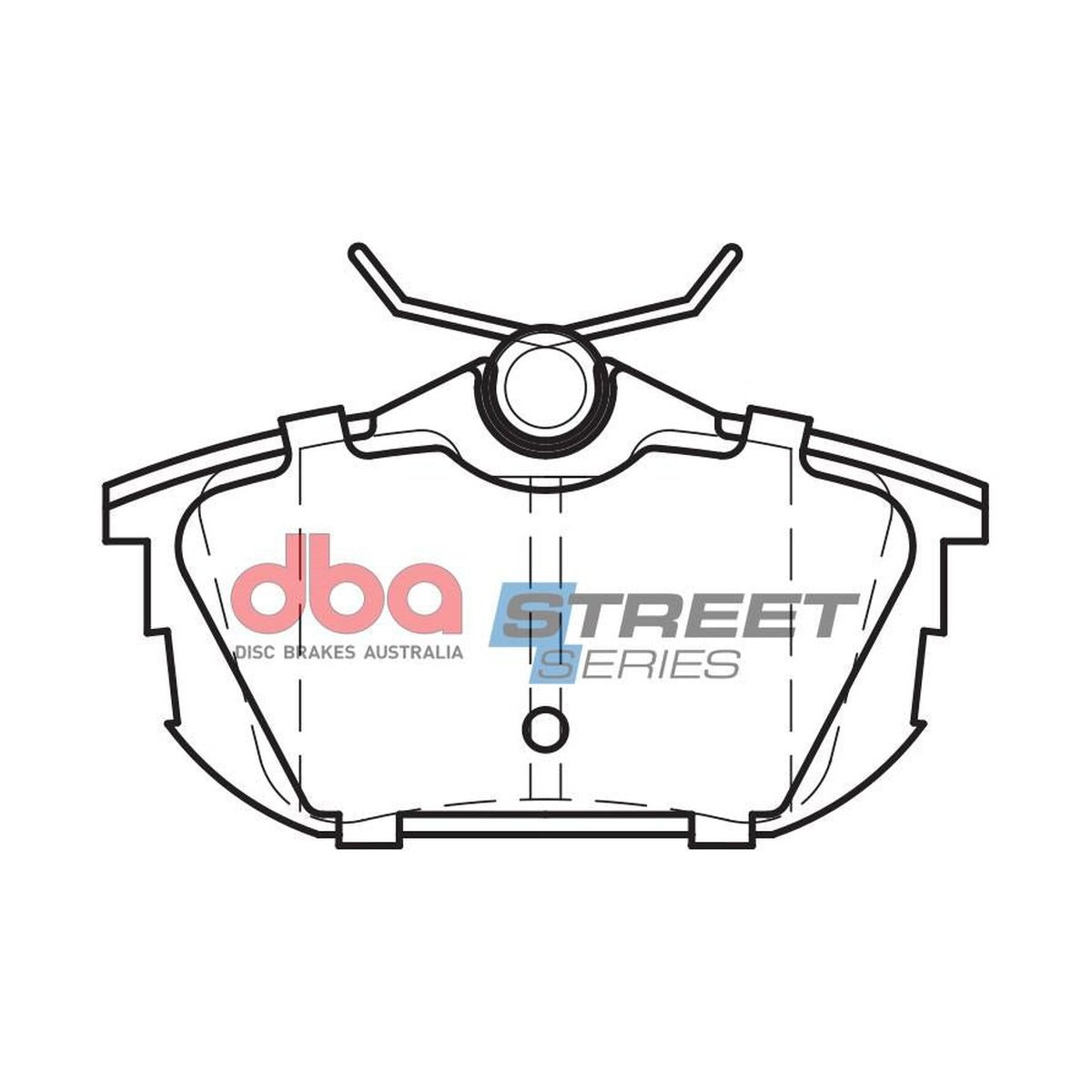 DBA Street Series Brake Pad Set Rear DB1382SS