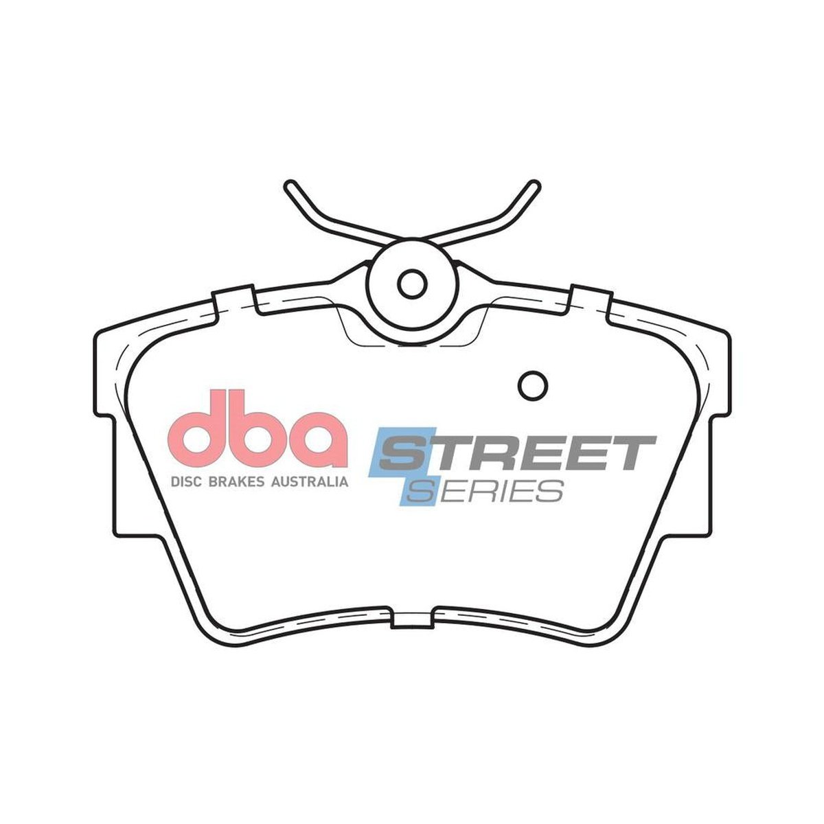 DBA Street Series Brake Pad Set Rear DB1389SS