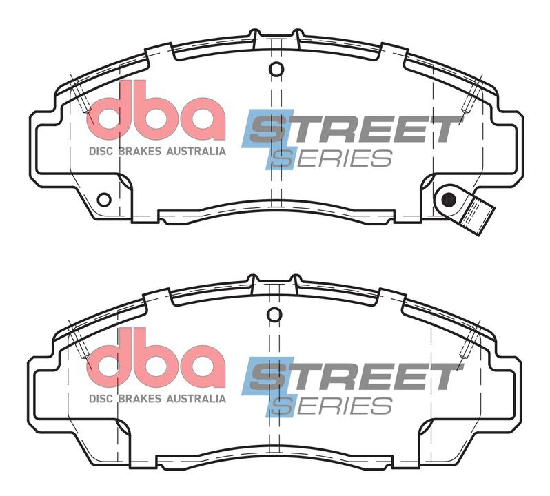 DBA Street Series Brake Pad Set Front DB1393SS