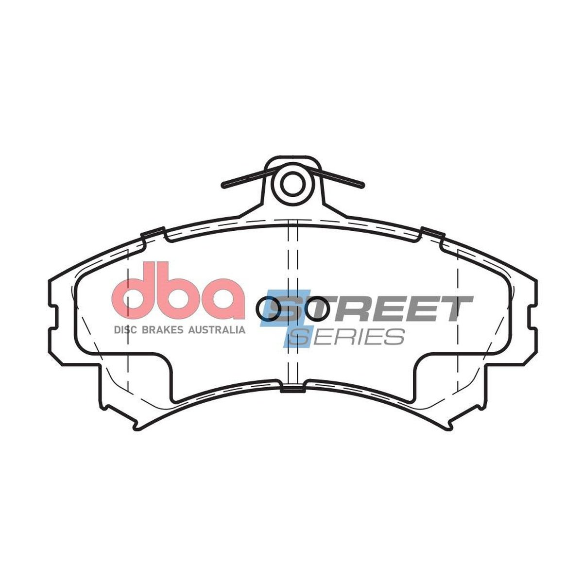 DBA Street Series Brake Pad Set Front DB1402SS