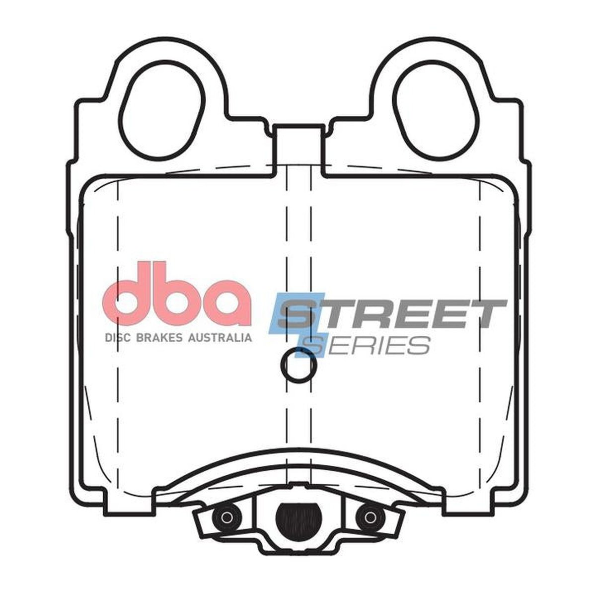 DBA Street Series Brake Pad Set Rear DB1416SS
