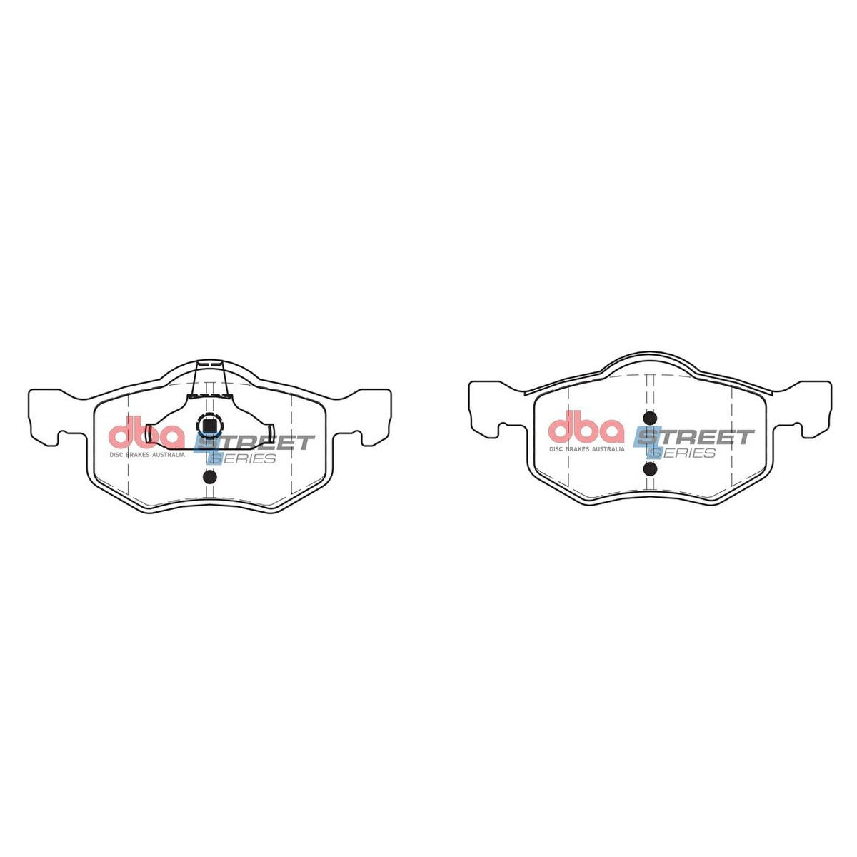 DBA Street Series Brake Pad Set Front DB1426SS