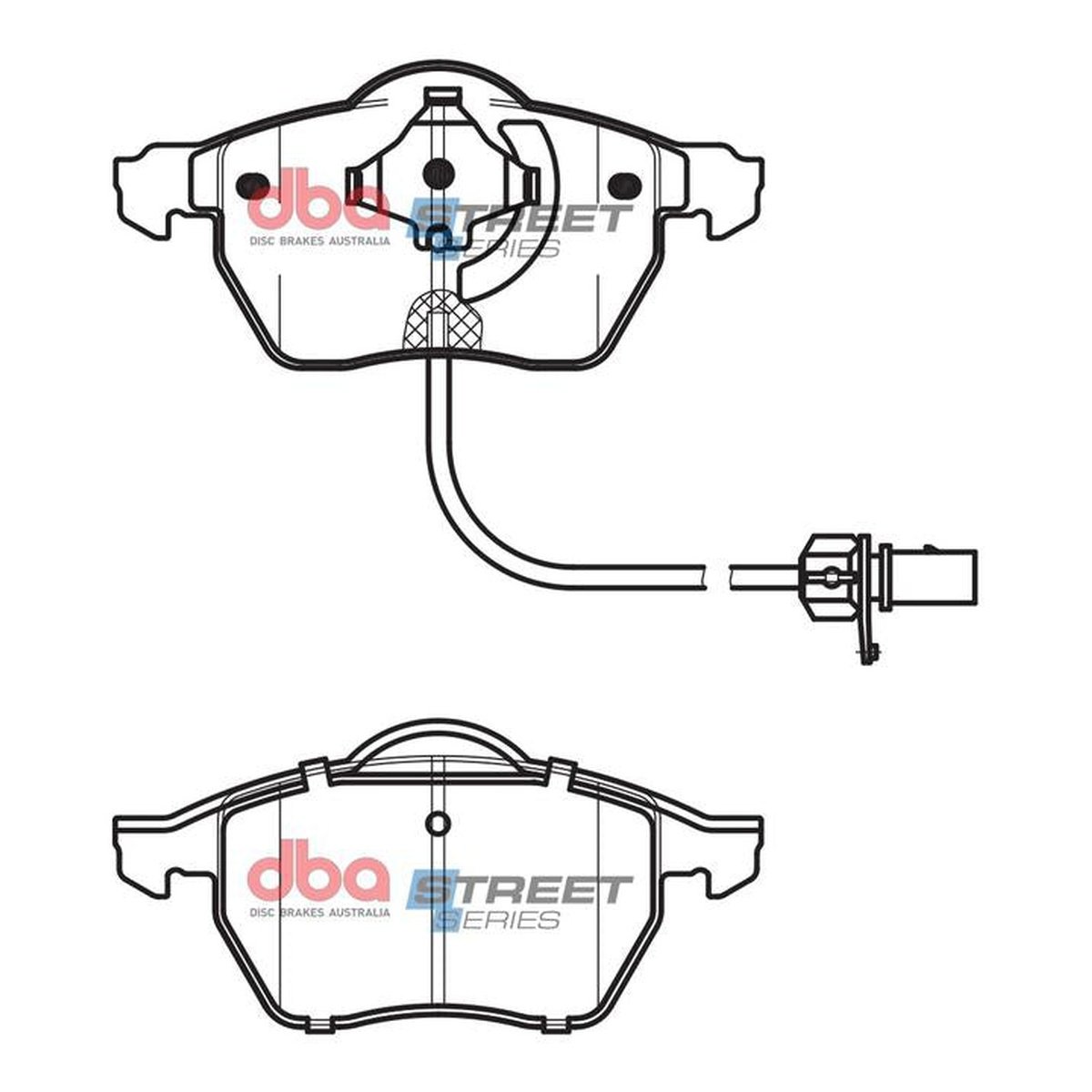DBA Street Series Brake Pad Set Front DB1427SS