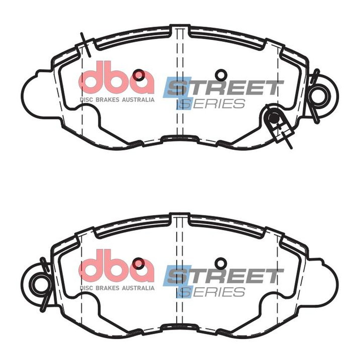 DBA Street Series Brake Pad Set Front DB1436SS