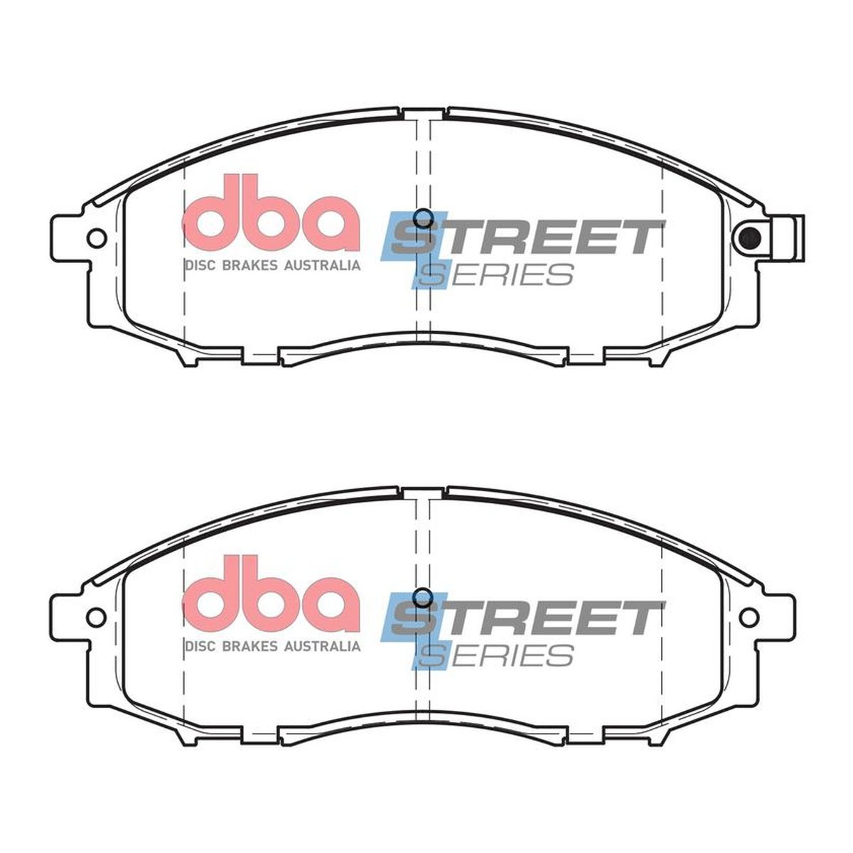DBA Street Series Brake Pad Set Front DB1439SS