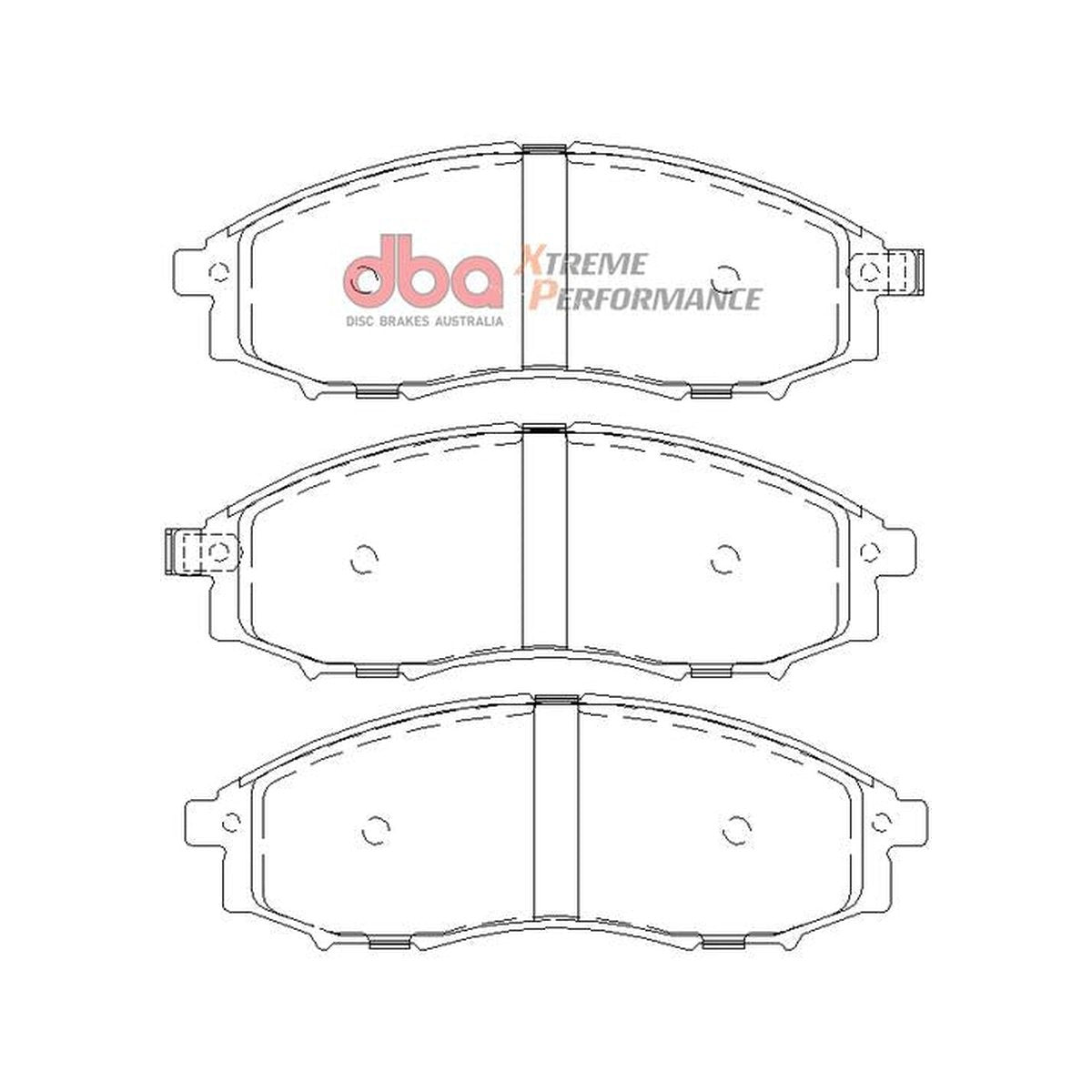 DBA Xtreme Performance Brake Pad Set Front DB1439XP