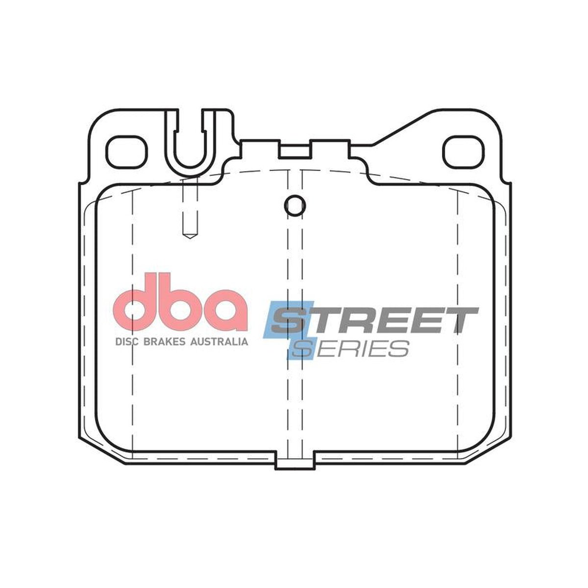 DBA Street Series Brake Pad Set Front DB143SS